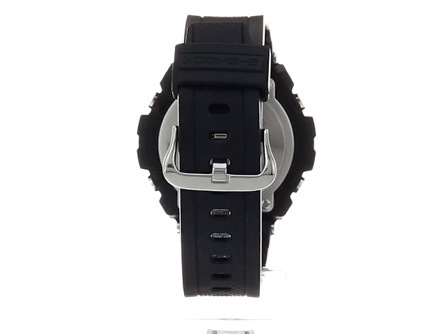 Casio-Mens-G-Shock-Stainless-Steel-Quartz-Watch-with-Resin-Strap-Black-27-Model-GST-S100G-1BCR