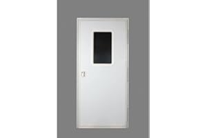AP Products 015-217711 RV Square Entrance Door - 24" x 68", Polar White
