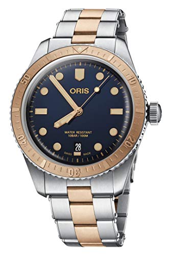 Oris Divers Sixty-Five 40mm Mens Watch Bronze Steel