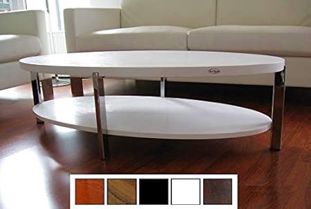 Carl Svensson Design Couchtisch O 111 Oval Tisch Weiss Amazon De Kuche Haushalt