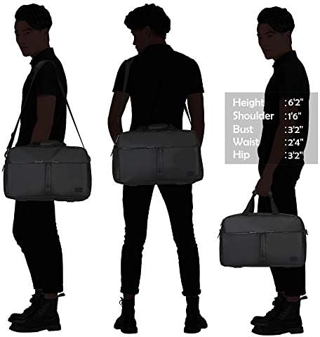 Hynes Eagle 36L Duffel Travel Bag Weekender Bag Overnight Bag Water Repellent Carry on Bag for Women Men Fits for 14 inches Laptop 7 Hynes Eagle 36L Duffel Travel Bag Weekender Bag Overnight Bag Water Repellent Carry on Bag for Women Men Fits for 14 inches Laptop
