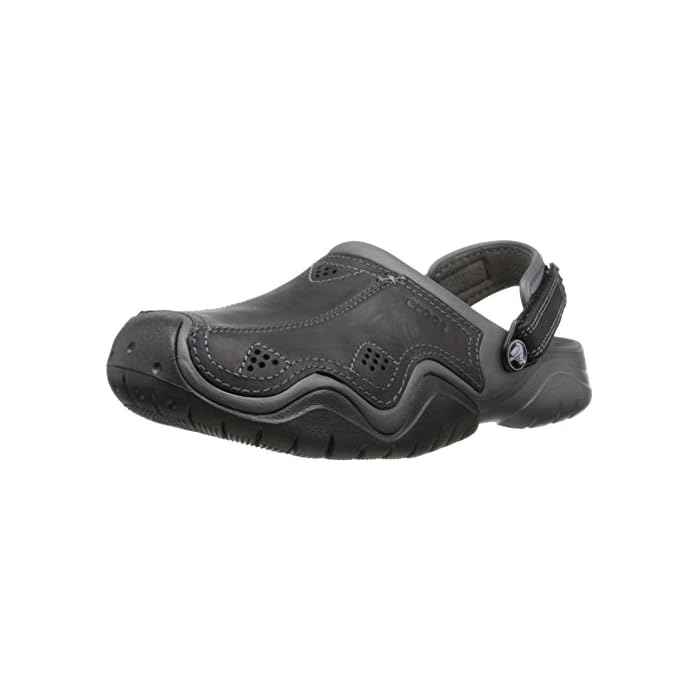 Buy crocs Men's Swiftwater Leather Clog 