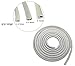 U Shape Edge Trim Rubber Seal Protector Guard Strip for Cars Metal Edges Boat Car Truck Door-White