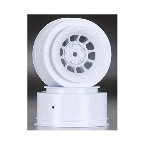 JConcepts Hazard Slash 2WD Front Wheel White (2) JCO3350W