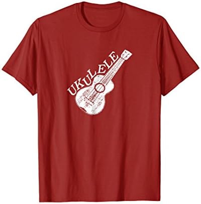 Ukulele Typography T-Shirt