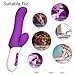 XUANAI Heating vibrator viberate toy ,7 Speed Automatic Heating clitoral vibrators Strong vibration,Bathroom, bedrooroof, hotel, bar Flifting, car, Adult Toy for Couples, Men and Women (purple)