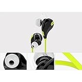 Acatim QY9 V4.1 Bluetooth Mini Lightweight Neckband In-Ear Wireless Sport Stereo Universal Bluetooth Headphone Headset Earbuds With Microphone For Smartphone (Green)