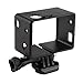 Nechkitter Border Frame Mount for GoPro Hero4 Hero3+ Hero3 LCD Bacpac, Protective Housing Case and Extension Frame Mount for Hero 4 3 3plus