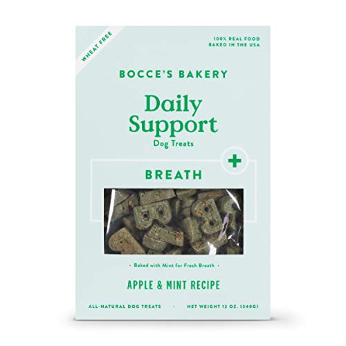 Bocce'S Bakery Breath-Aid Biscuits Box Dog Treat, 12 Oz