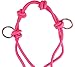Side Pull Rope Halters with Nickle Plated Rings – Different Colors – By Southwestern Equine (Horse, Pink)thumb 2