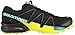 Salomon Men's Speedcross 4 Trail Running Shoes, Black/Everglade./Sulphur Spring, 9 M US