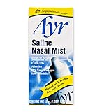 Ayr Saline Nasal Mist, 1.69-Ounce Spray Bottles (Pack of 6)