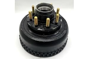 AXLETEK Hub & Drum Assembly for Dexter 9-10K General Duty Axle 12-1/4" x 3-3/8" After July 2009 (A008-430-05)