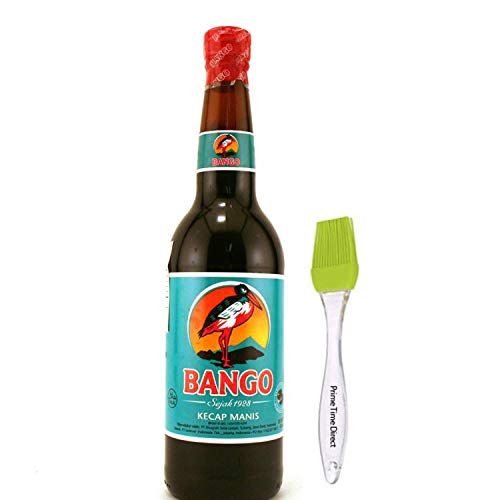 Bango Sweet Soy Sauce, 21 Fluid Ounce Bundled with Prime Time Direct Silicone Basting Brush in a PTD Sealed Box - Thumbnail 2
