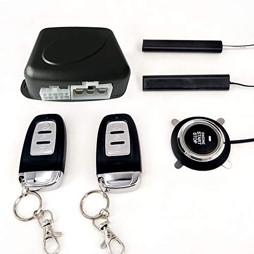 image for Tickas Start Alarm System, Car SUV Switch Keyless Entry Engine Start A