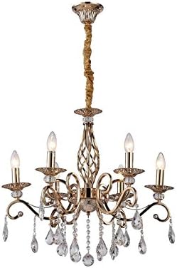The Light Studio Golden Pendants with 6 Lights