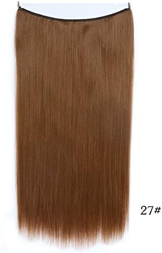 Invisible Crown Synthetic Hair Extensions Elastic In Full Head Straight One Piece 22'' (27a)