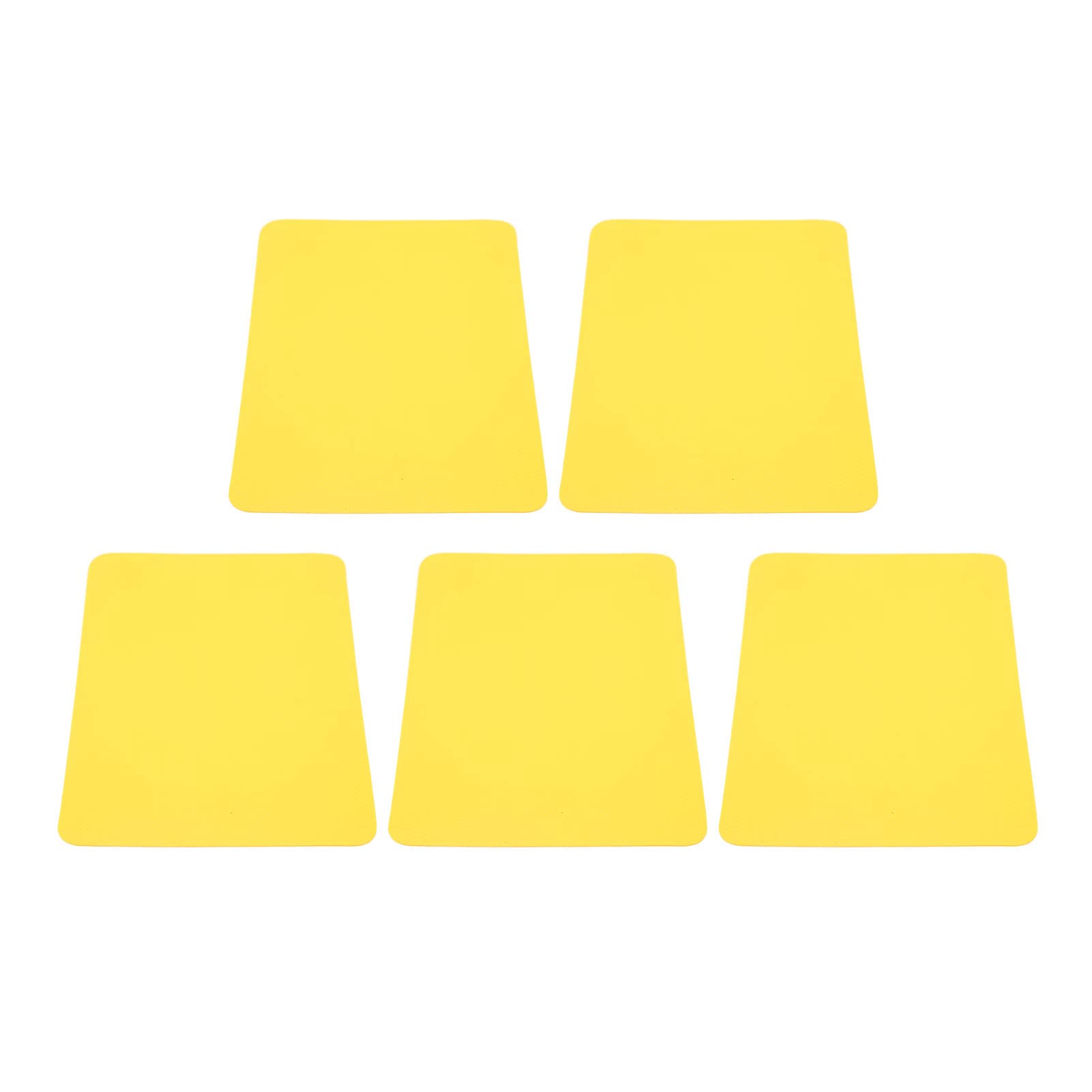 Tbest 5Pcs Boat Repair Patches Set, PVC Boat Repair Patch PVC Puncture Repair Patch for Inflatable Boat Kayak Canoe Waters Toy (Yellow)