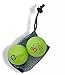 YOGA TUNE UP® Therapy Balls in Tote by Tune Up Fitness - Massage Balls for Trigger Point, Pressure Point & Myofascial Release - Use as Single or Peanut Ball for Pain Relief & Relaxation (Apple Green)