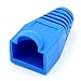 iExcell 100 Pcs Blue RJ45 Ethernet Network Cable Strain Relief Boots