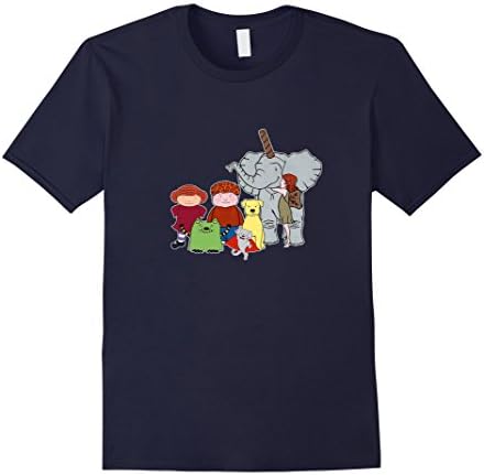 Men's Official MNS Whatif Monster and Friends Tee Large Navy