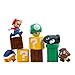 JiaHui Brand 10 Piece Super Mario Bros Action Figures, Mini Super Mario Bros Figures Bundle, Birthay Cake Topper
