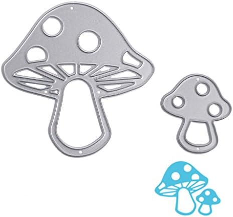Niceskin DIY Scrapbooking Die Cutting Stencils for Album Card Crafts Paper, Carbon Steel, Silver