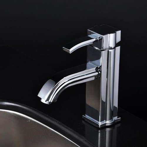 Lightinthebox Chrome Single Handle Centerset Bathroom Sink Faucet