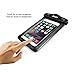 Becko Black Waterproof Case Touch Responsive Front and Back, Universal Waterproof Wallet, Dry Bag, Pouch for 4.7