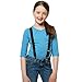 HOLD'EM Suspenders for Kids - 1 Inch Suspender Perfect for Tuxedo - Black (26