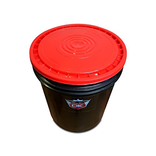 Detail King Black 5 Gallon Bucket w/Red Lid Pricepulse