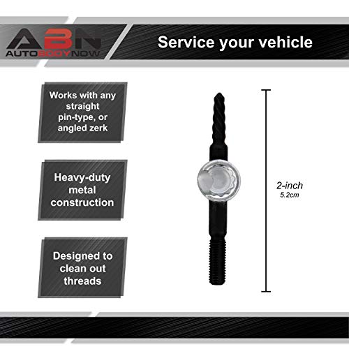 ABN Grease Fitting Tool 4 Way Grease Fittings Tool Easy Out Zerk