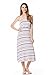 Bearsland Women's Long Style Nursing Breastfeeding Dresses (Pink, Medium)