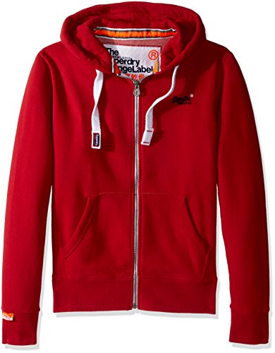 Superdry Men's Orange Label Zip Hoodie
