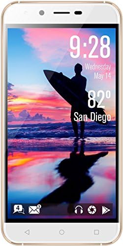 verykool Spark LTE SL5011 manufacture unlocked GSM smartphone 4G LTE 5.0" 13MP + 8MP cameras Android 5.1 Lollipop 1.0GHz 16GB + 64GB external storage tempered glass-White