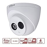 DaHua POE IP Camera 4MP 2.8mm Lens IPC-HDW4433C-A Upgrade from IPC-HDW4431C-A With Built-in Micro CCTV Camera Better Night Vision H.265 HD IP67 ONVIF