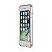 Speck Products Presidio Clear + Glitter Cell Phone Case for iPhone 7, iPhone 6/6S - Gold Glitter/Rose Pink Clear
