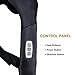 NURSAL Shiatsu Neck Shoulder Massager Electric Back Massage with Deep Kneading Massage for Muscles Pain Relief Heat Therapy Massager With AC & Car Adapter for Home Office Car Use