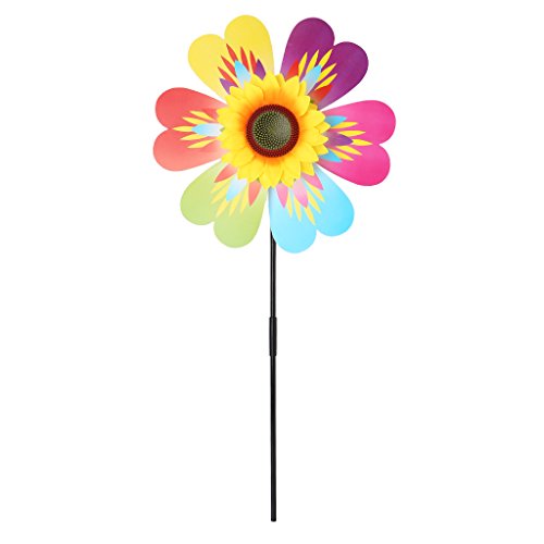 Lvyuanda Colorful Wheel Wind Spinner - Sunflower - Thumbnail 6