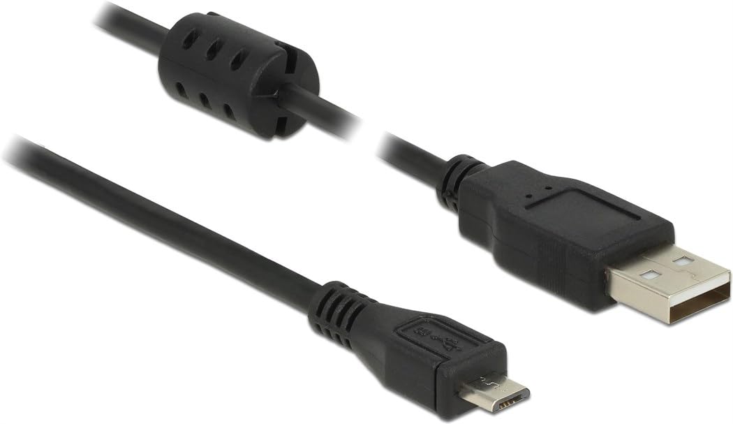 DeLock Cable USB 2.0 Type A Male to USB 2.0 B Male 2 m Black