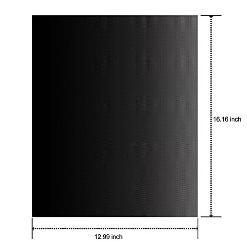 Ksmxos Nonstick BBQ Grill Mat - Perfect for Charcoal, Electric and Gas Grill - Reusable, Easy to Clean - Set of 3 Mats - Essential Grilling Accessories for Home Cooks.