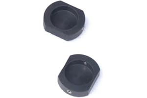 2pcs End Caps for Hook Ladder Sliding Track Hardware