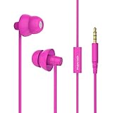 Earbuds with Mic, MAXROCK Wired Headphones In Ear Earphones with Microphone Fits for iPhone iPod iPad Samsung Galaxy and Android