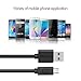 iMuto 3-Pack 3ft Premium Micro USB Cable High Speed USB 2.0 A Male to Micro B Sync and Charging Cables Cords for Samsung, HTC, Motorola, Nokia, Android, and More