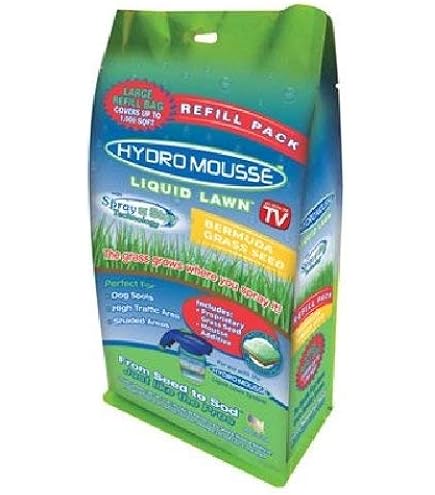 Amazon.com: Hydro Mousse - Liquid Lawn Refill Pack, 2lb Bag