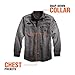 HARLEY-DAVIDSON Official Men's Iron Block Long-Sleeve Shirt, Grey