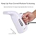 NOSIVA Portable Handheld Fabric Steamer (138 ml), White