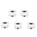 Anycubic Aluminum 5mm Bore Toothless Idler Timing Belt Pulley with Dual Ball Bearing for 3D Printers GT2 Belt