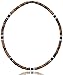 Native Treasure - 20 inch Men's Brown Tiger Coco Bead 2 Black 2 White Puka Shell Surfer Necklace
