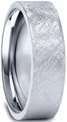 14k White Gold 6mm Satin Center And Polished Edge Men S Wedding Band Mbm0132 60w4jjj Gabriel Co